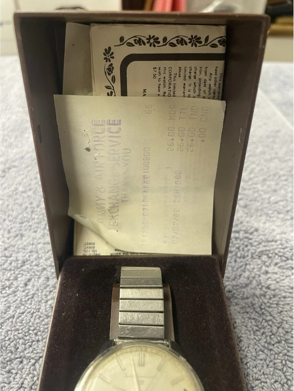 Vintage 1960’s JAPAN SEIKO SPORTSMATIC 5 21Jewels FOR PARTS
